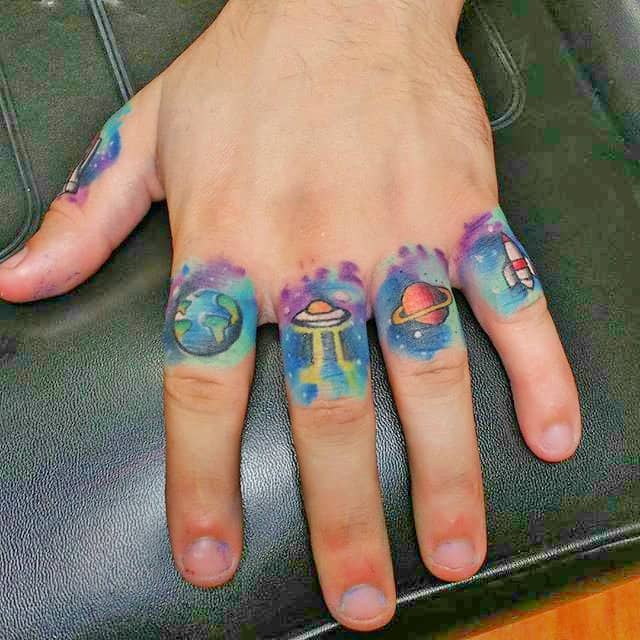 Finger tattoos for kids